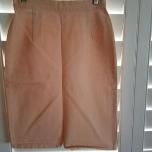 Vintage light peach denim